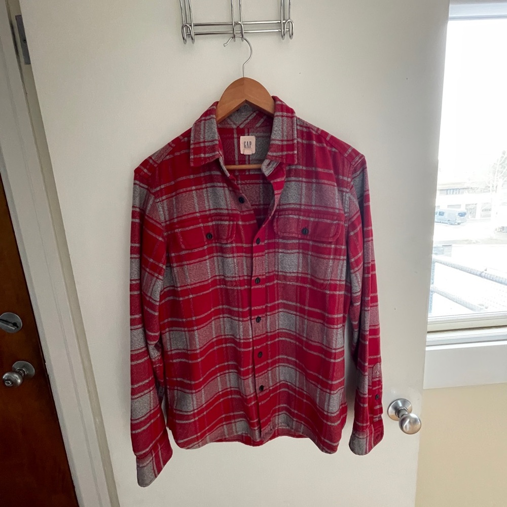 Gap Red Flannel